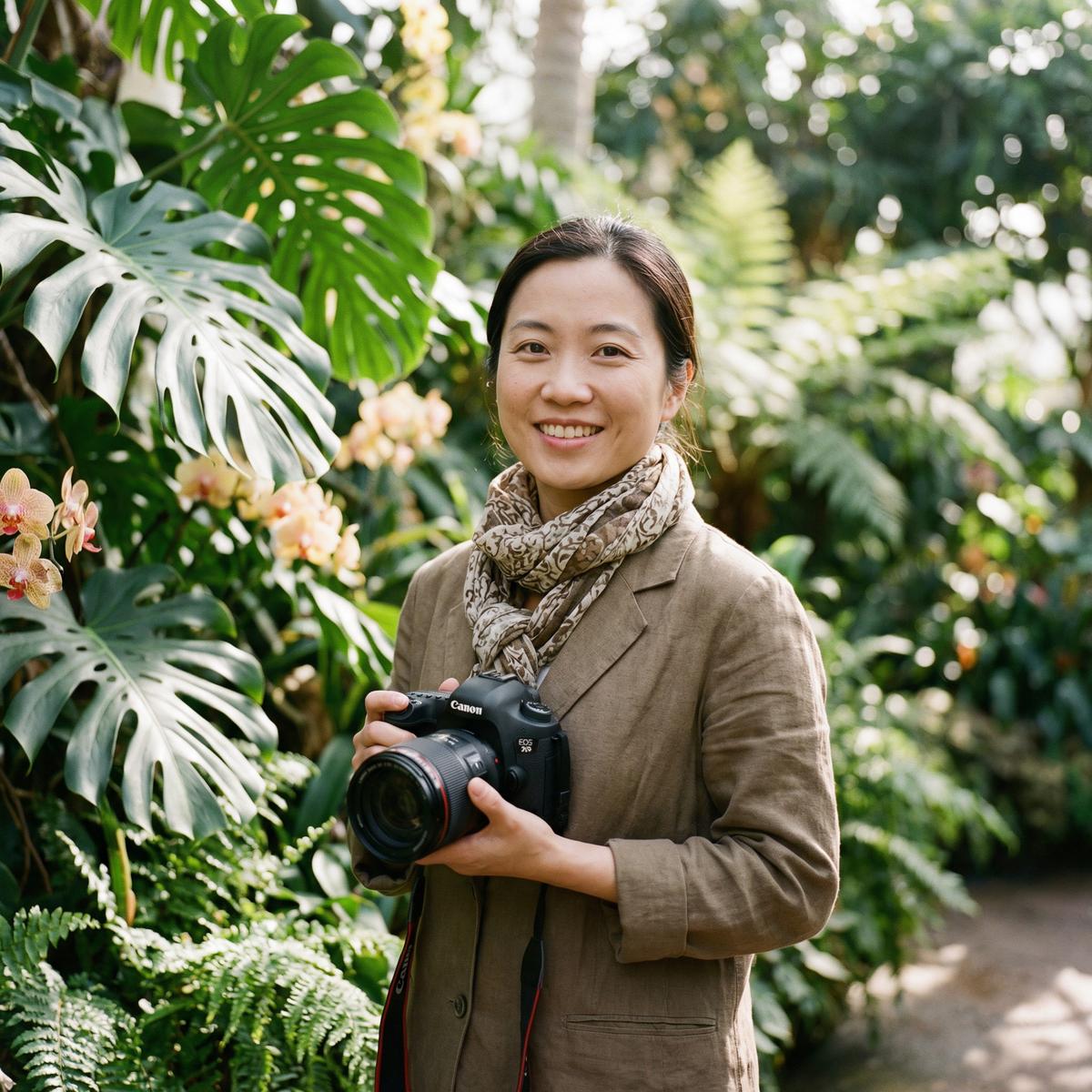 看片植物摄影师李雨桐